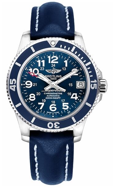 Review Replica Breitling Superocean II 36 A17312D1/C938-194X Leather Strap watches - Click Image to Close